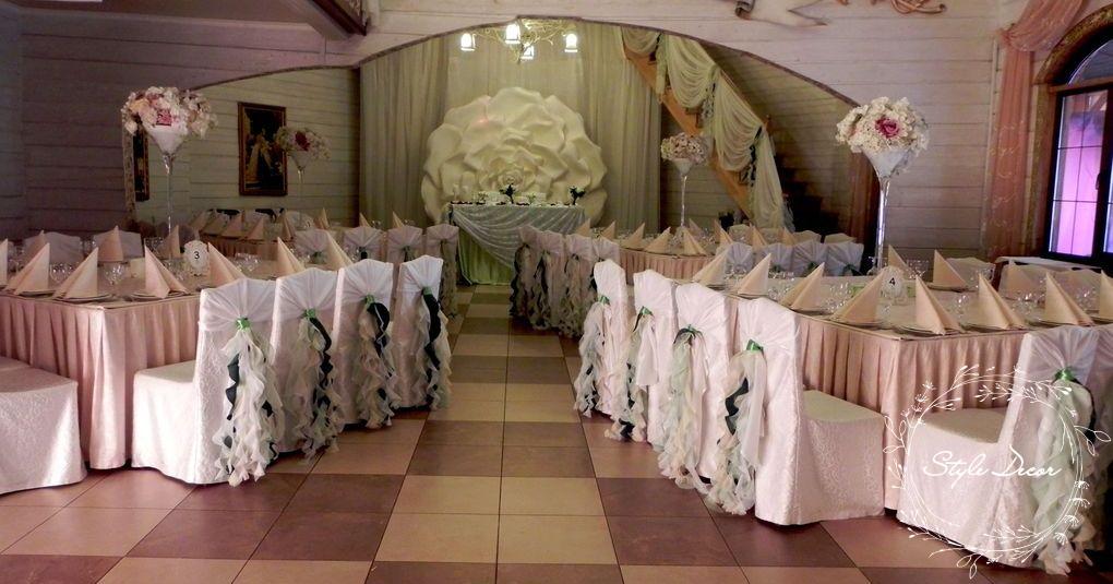 свадьба в салатовом цвете