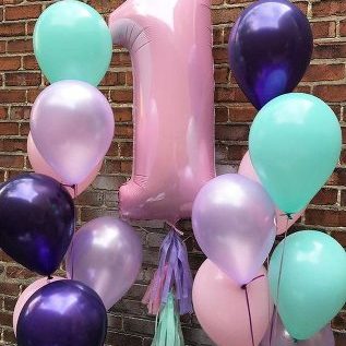 Фольгированные цифры