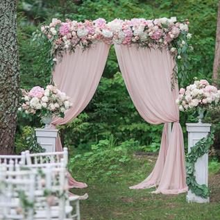 Прямоугольная свадебная арка