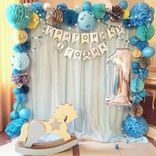 как оформить детский день рождения