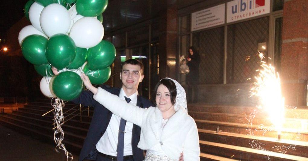 шарики на свадьбе