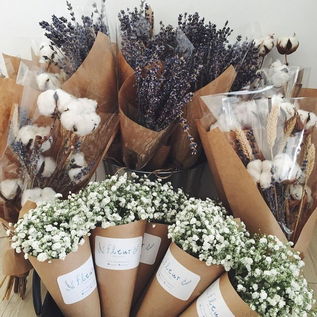 корпоративный букет из сухоцвета