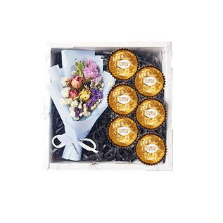 Букеты с сухоцветов