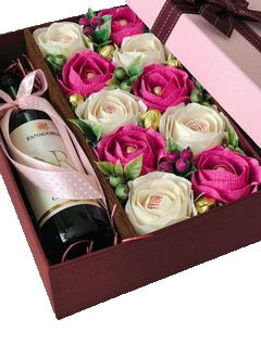 букет из конфет