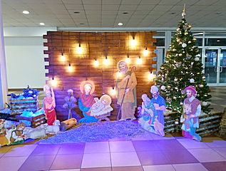 рождественская фотозона