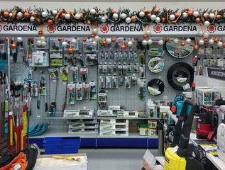 новогоднее оформление магазина