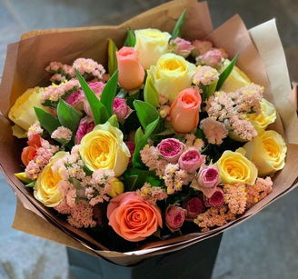 букет со статицей